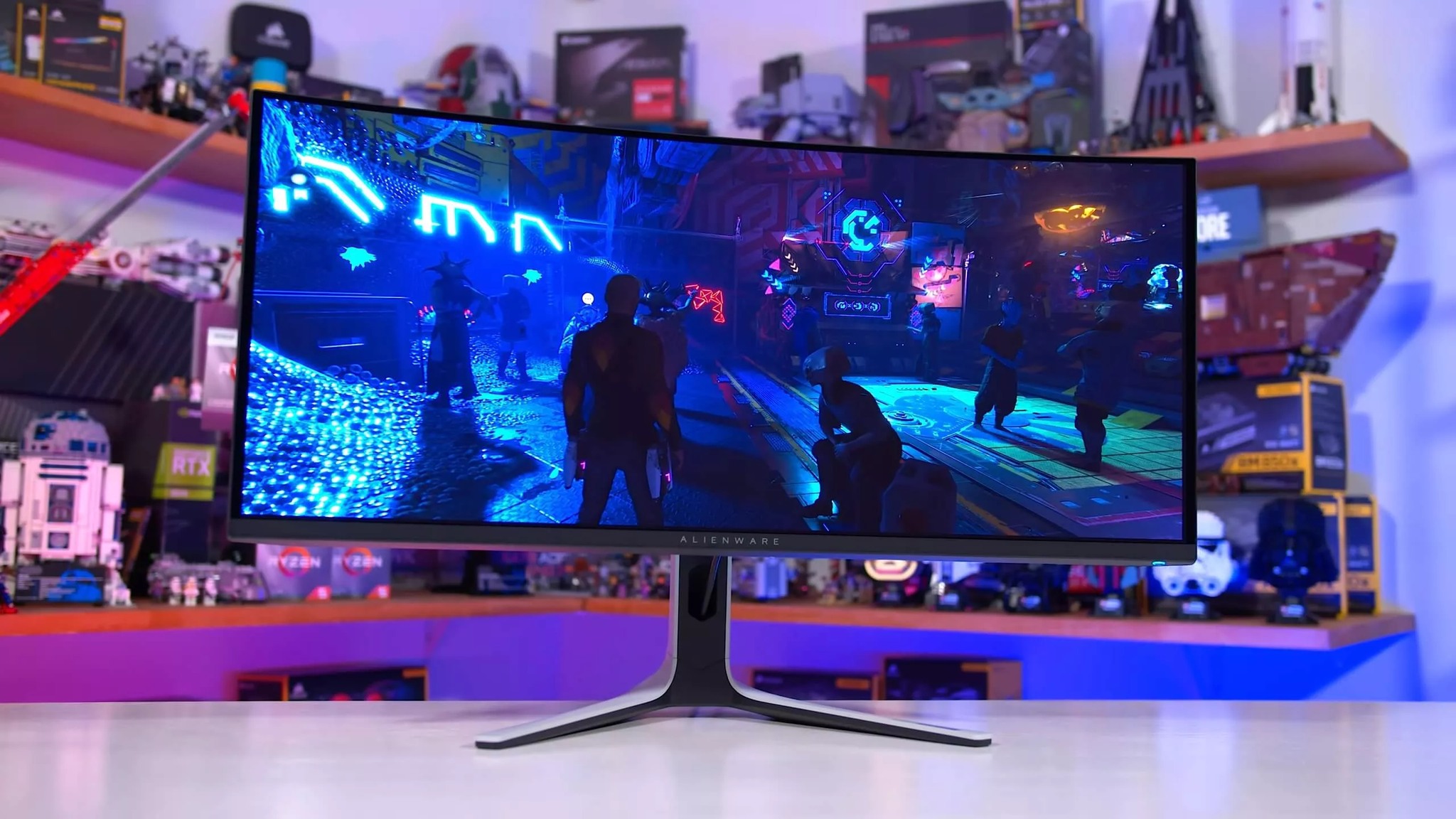 Alienware AW3423DW setup